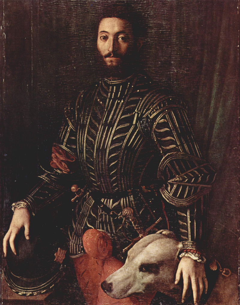 Portrait of Guidubaldo della Rovere by Agnolo Bronzino — Oil Painting Reproduction