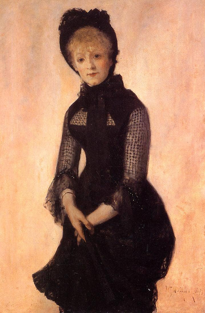 Portrait of Harriet Hubbard Ayer by William Merritt Chase — Oil Painting Reproduction