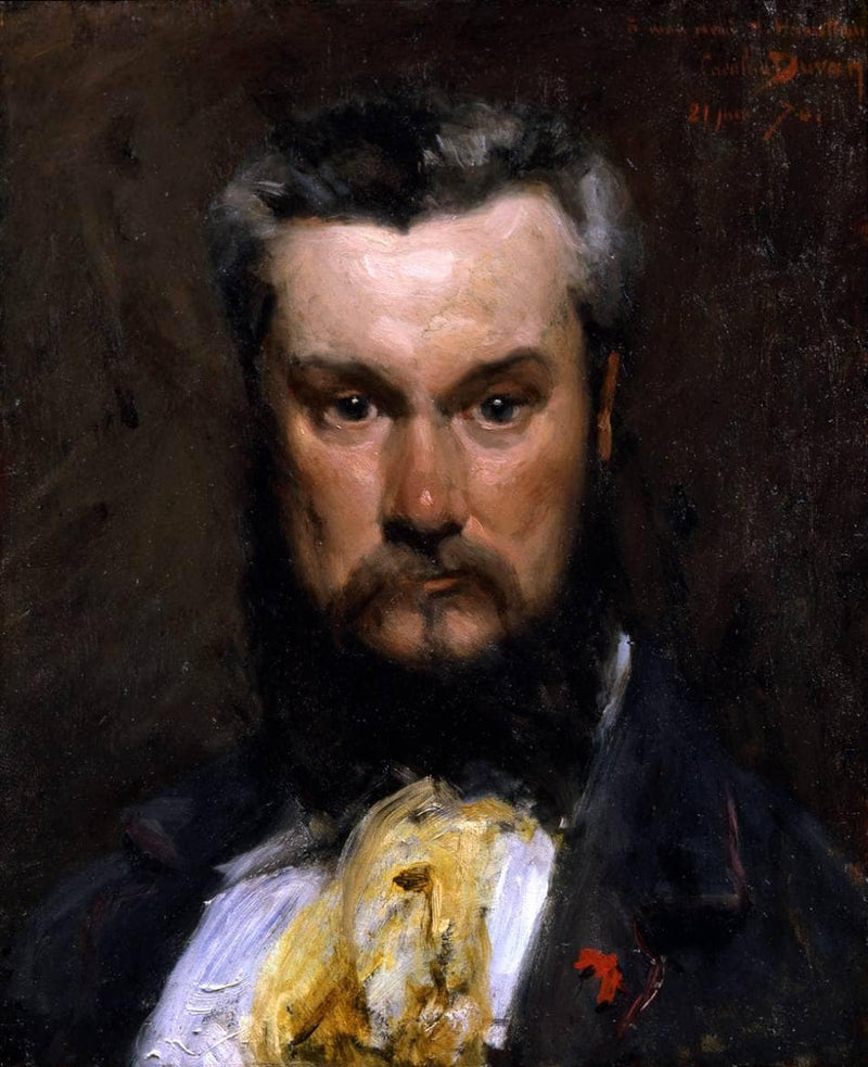 Portrait of Hector Hanoteau by Carolus-Duran — Oil Painting Reproduction