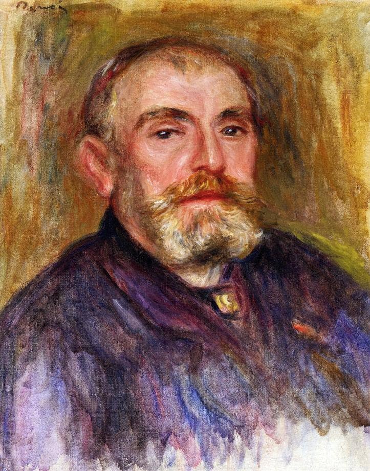 Portrait of Henri Lerolle by Pierre-Auguste Renoir — Oil Painting Reproduction