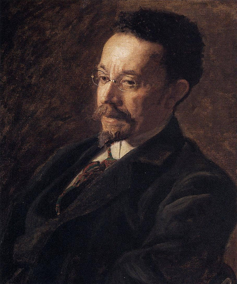 Portrait of Henry Ossawa Tanner by Thomas Eakins, Oil Painting Reproduction