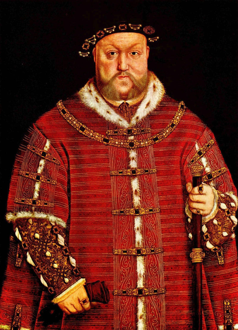Portrait of Henry VIII by Hans Holbein the Younger — Oil Painting Reproduction