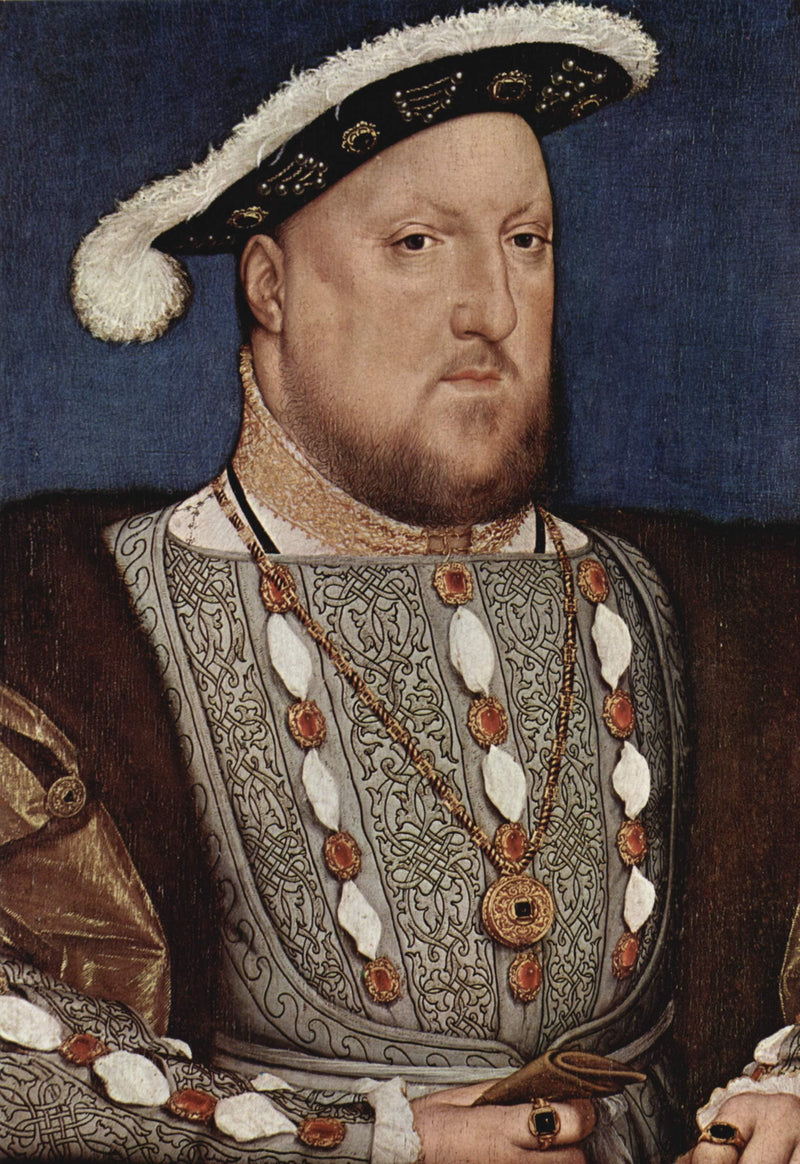 Portrait of Henry VIII, King of England by Hans Holbein the Younger — Oil Painting Reproduction