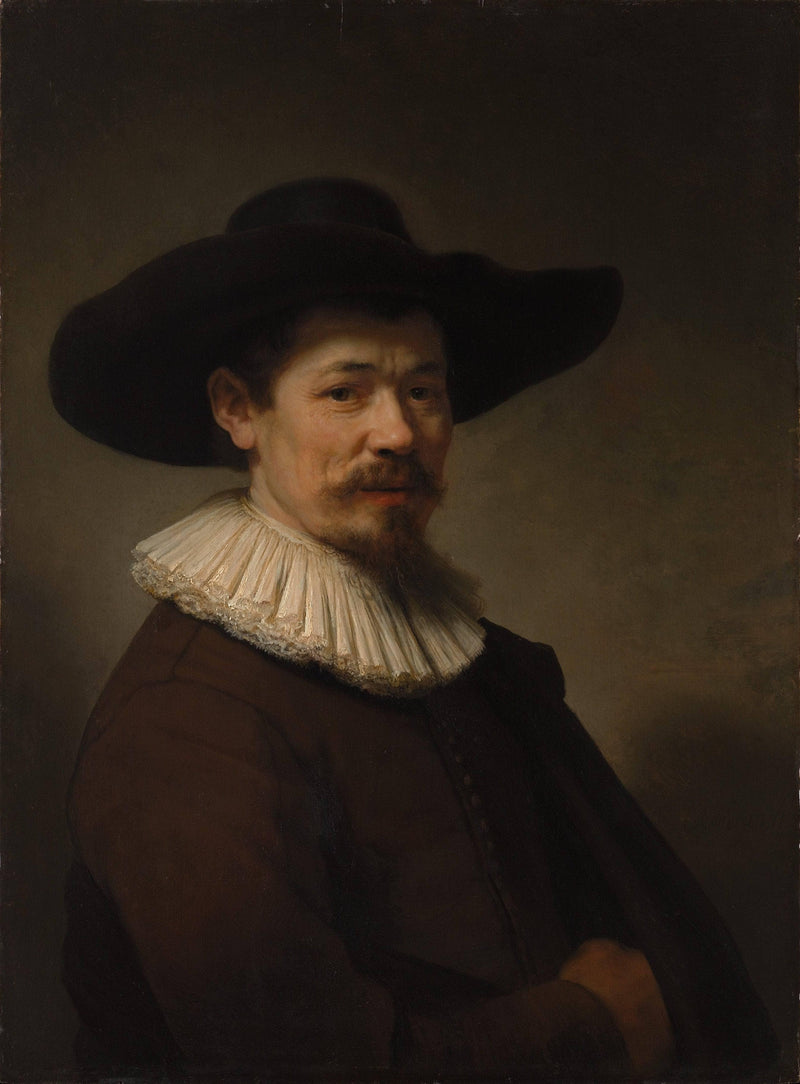 Portrait of Herman Doomer by Rembrandt — Oil Painting Reproduction