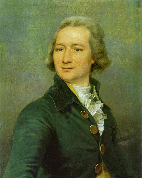 Portrait of I. I. Dmitriyev by Dmitry Levitzky — Oil Painting Reproduction