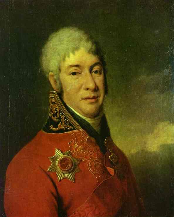 Portrait of I. V. Lopukhin by Dmitry Levitzky — Oil Painting Reproduction