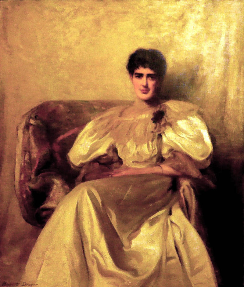 Portrait of Ida Draper by Herbert James Draper — Oil Painting Reproduction