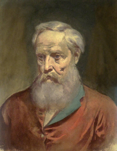 Portrait of Ignacy Kraszewski in living room