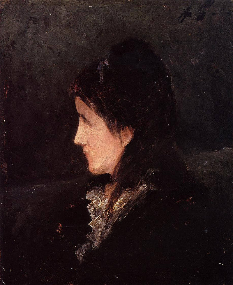 Portrait of Ingeborg Thaulow by Paul Gauguin — Oil Painting Reproduction