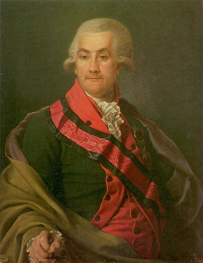 Portrait of Iosif Igelström in bedroom