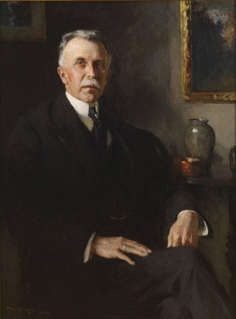 Portrait of Isaac C. Bates, Esq. by Frank W. Benson — Oil Painting Reproduction