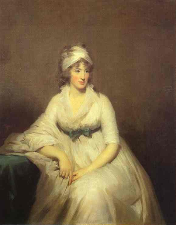 Portrait of Isabella McLeod, Mrs. James Gregory by Henry Raeburn — Oil Painting Reproduction