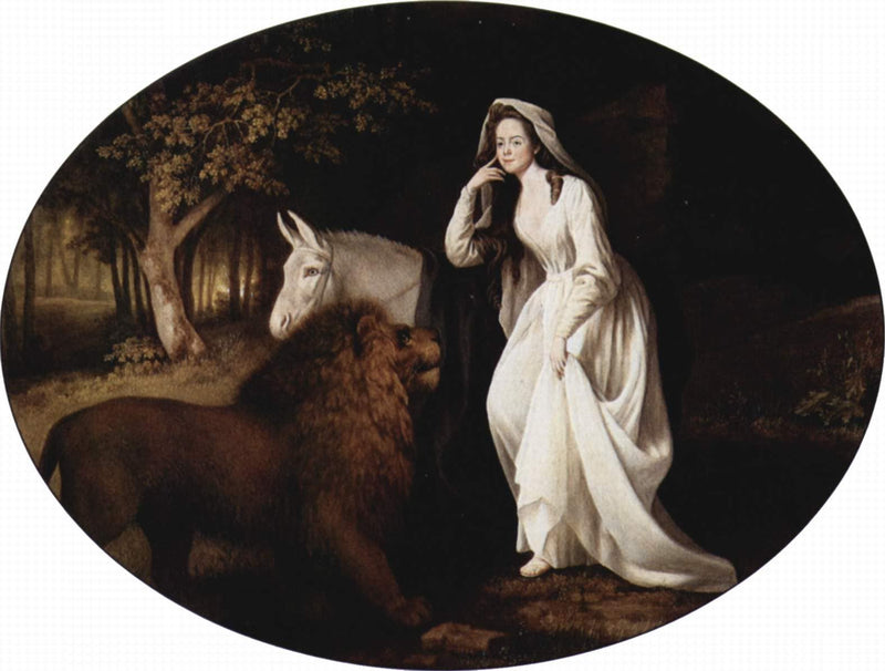Portrait of Isabella Saltonstall by George Stubbs — Oil Painting Reproduction