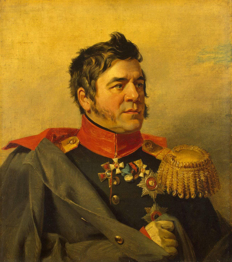 Portrait of Ivan Shakhovskoy by George Dawe — Oil Painting Reproduction