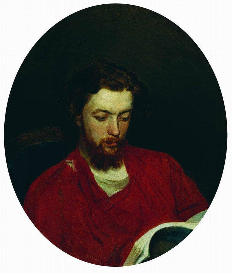 Portrait of Ivan Stepanovich Panov by Ilya Repin — Oil Painting Reproduction