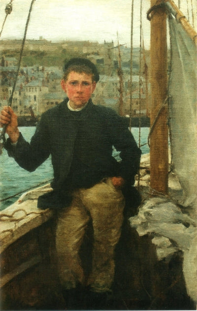 Portrait of Jack Rolling in master bedroom