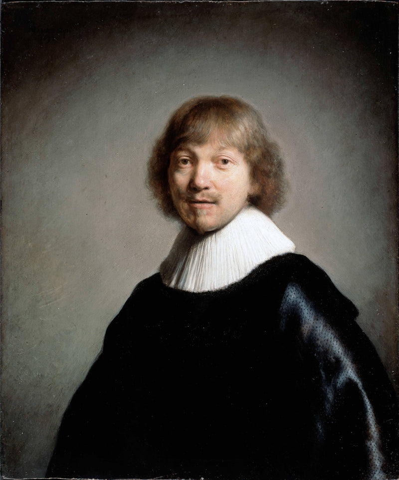 Portrait of Jacob III de Gheyn by Rembrandt — Oil Painting Reproduction