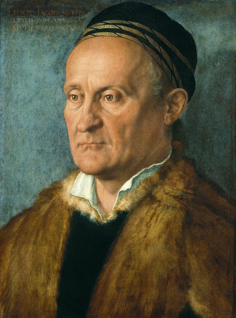 Portrait of Jacob Muffel by Albrecht Durer — Oil Painting Reproduction