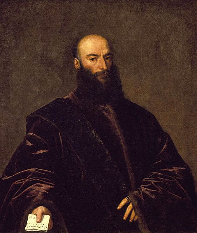 Portrait of Jacopo (Giacomo) Dolfin by Titian — Oil Painting Reproduction