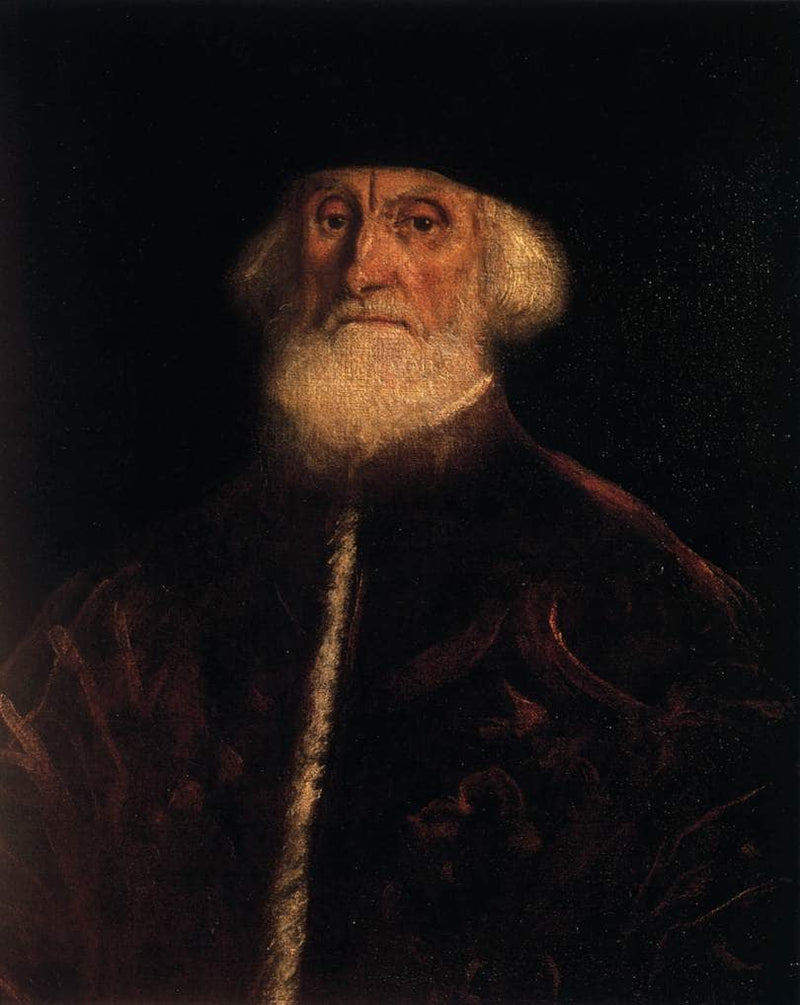Portrait of Jacopo Soranzo by Tintoretto — Oil Painting Reproduction