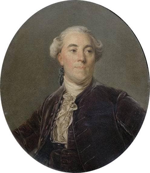 Portrait of Jacques Necker by Joseph Duplessis — Oil Painting Reproduction
