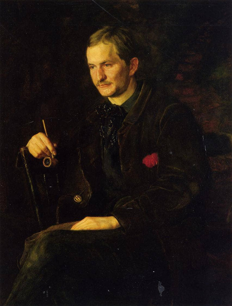 Portrait of James Wright by Thomas Eakins — Oil Painting Reproduction