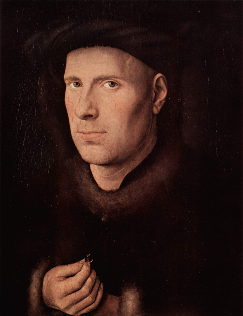 Portrait of Jan de Leeuw by Jan van Eyck — Oil Painting Reproduction