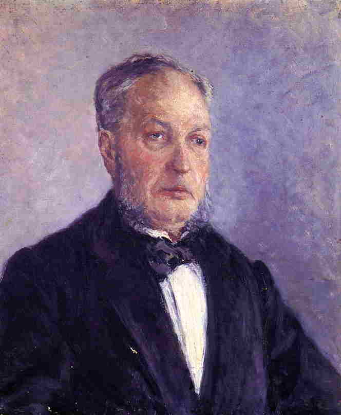 Portrait of Jean Daurelle by Gustave Caillebotte — Oil Painting Reproduction