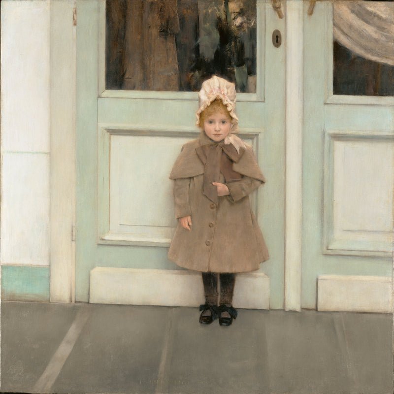 Portrait of Jeanne Kefer by Fernand Khnopff — Oil Painting Reproduction