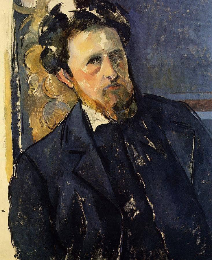 Portrait of Joachim by Paul Cezanne — Oil Painting Reproduction