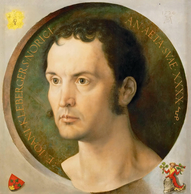 Portrait of Johann Kleberger by Albrecht Durer — Oil Painting Reproduction