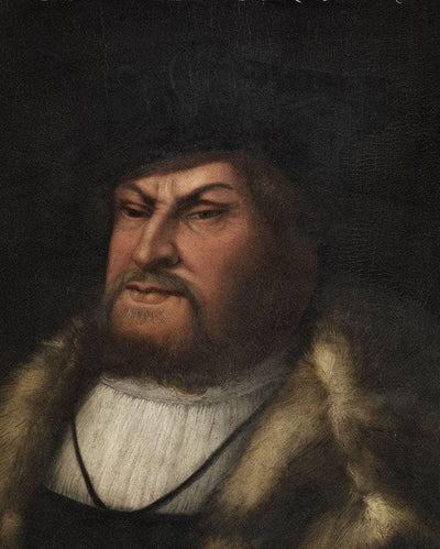 Portrait of John I of Saxony in dining room