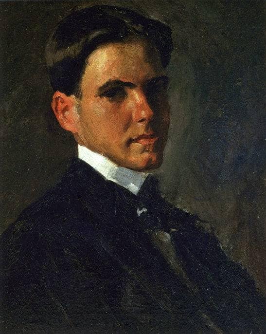 Portrait of Julian Oderdonk by William Merritt Chase, Oil Painting Reproduction