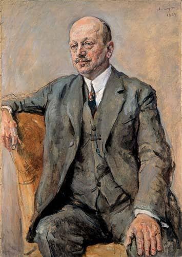 Portrait of Julius Freund by Max Slevogt — Oil Painting Reproduction