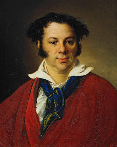 Portrait of K.G.Ravich in master bedroom