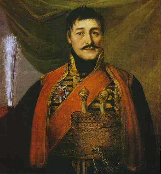 Portrait of Karadjordge by Vladimir Borovikovsky — Oil Painting Reproduction