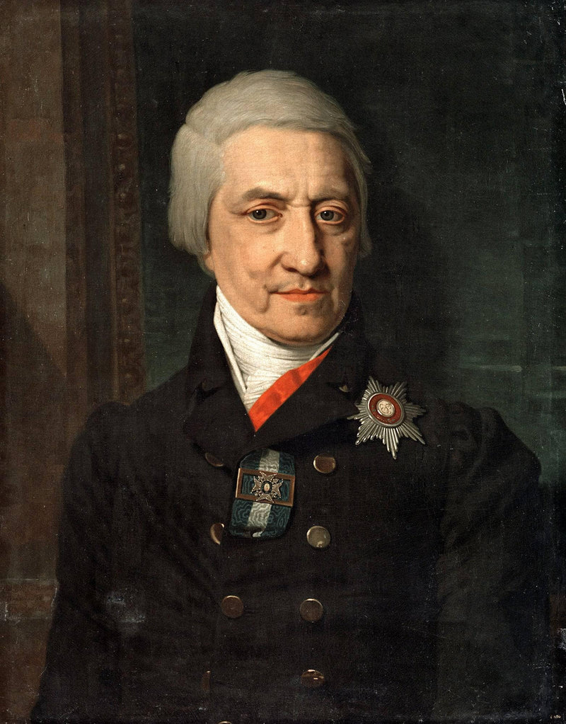 Portrait of Koshelev by Vladimir Borovikovsky — Oil Painting Reproduction
