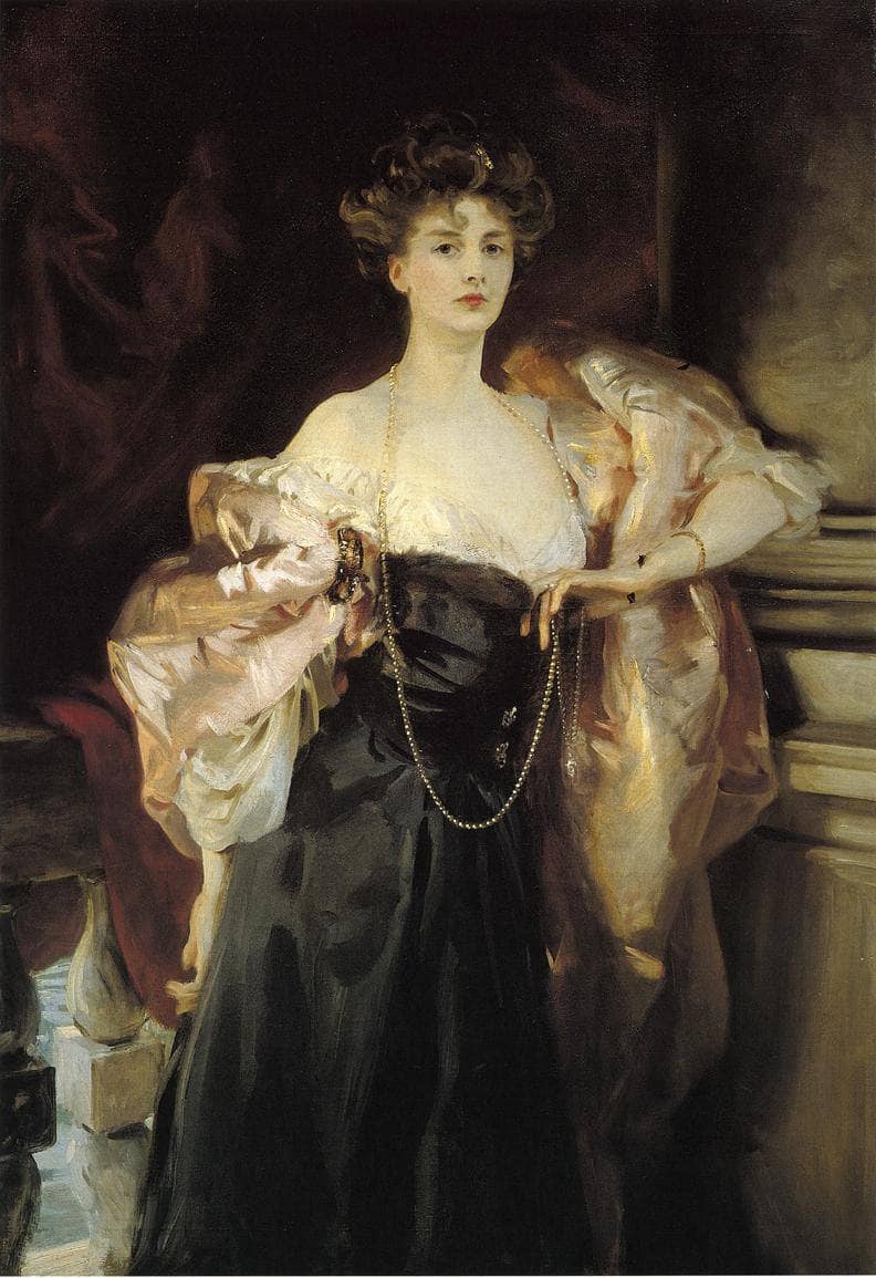 Portrait of Lady Helen Vincent, Viscountess D'Abernon by John Singer Sargent — Oil Painting Reproduction