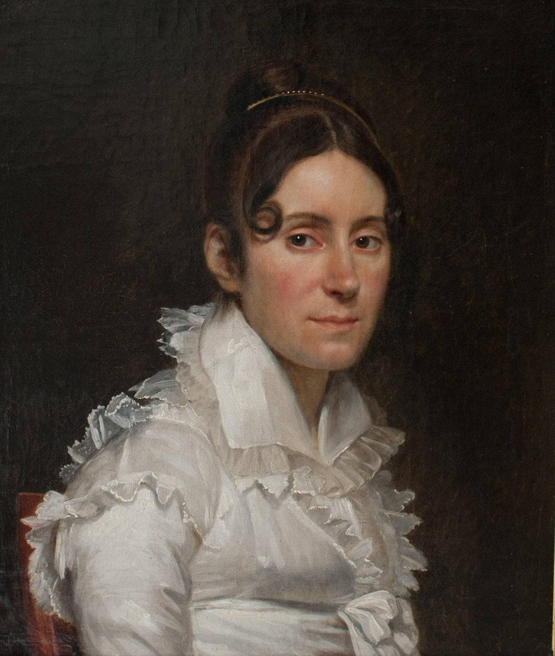 Portrait of Lady Huart-Chappel by François-Joseph Navez — Oil Painting Reproduction