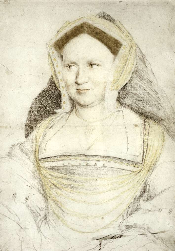 Portrait of Lady Mary Guildford by Hans Holbein the Younger — Oil Painting Reproduction