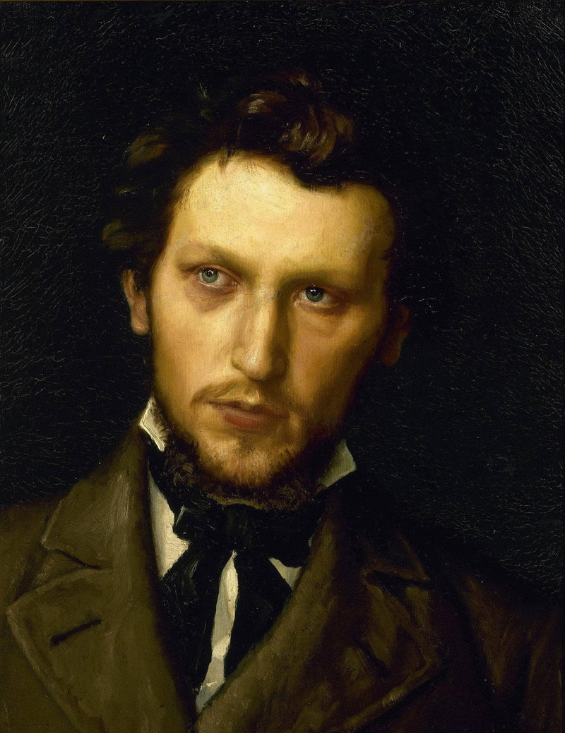 Portrait of Laurits Andersen Ring by Hans Andersen Brendekilde — Oil Painting Reproduction