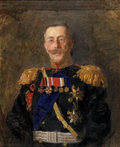 Portrait of Lieutenant-General Andrei Alexandrovich Nilus in hallway