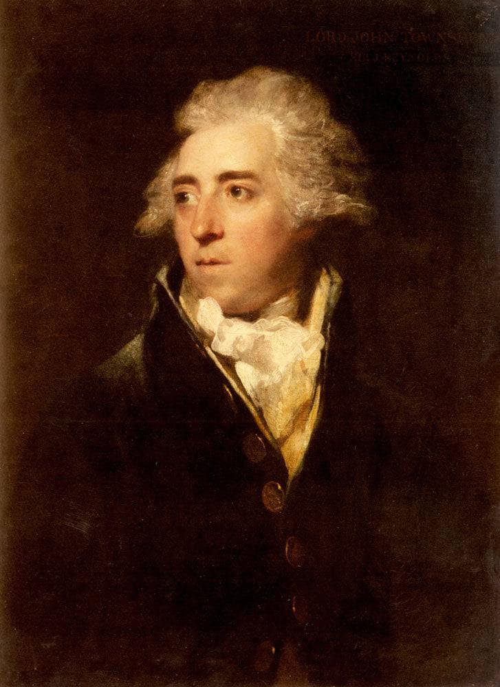 Portrait of Lord John Townshend by Joshua Reynolds — Oil Painting Reproduction
