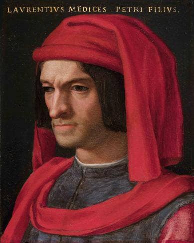 Portrait of Lorenzo the Magnificent by Agnolo Bronzino — Oil Painting Reproduction