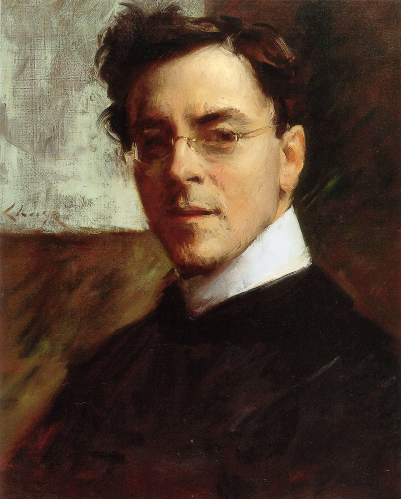 Portrait of Louis Betts by William Merritt Chase — Oil Painting Reproduction