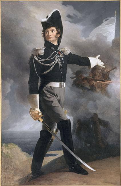 Portrait of Louis du Vergier by Pierre-Narcisse Guerin — Oil Painting Reproduction
