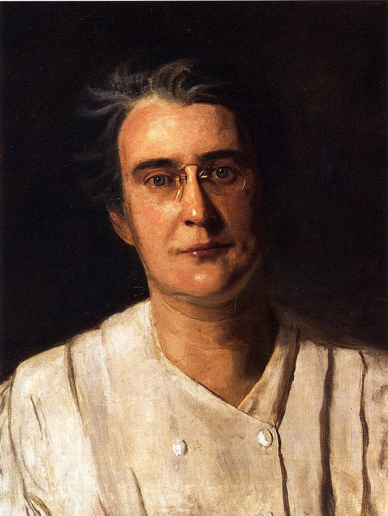 Portrait of Lucy Langdon Williams Wilson by Thomas Eakins — Oil Painting Reproduction