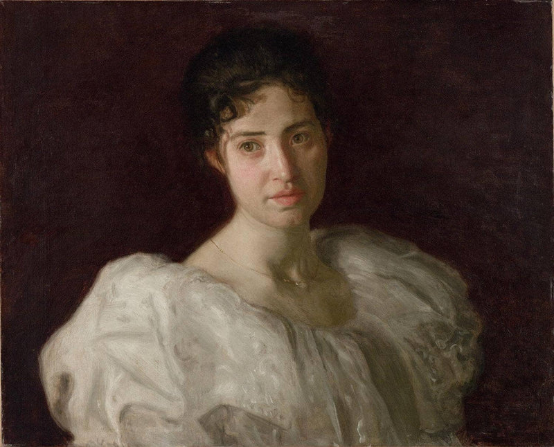 Portrait of Lucy Lewis by Thomas Eakins — Oil Painting Reproduction