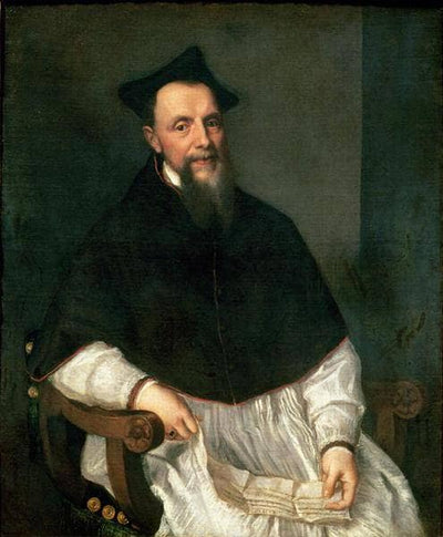 Portrait of Ludovico Beccadelli in master bedroom