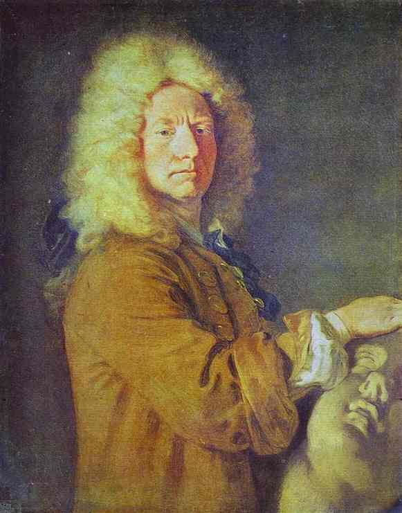 Portrait of M Pater by Antoine Watteau — Oil Painting Reproduction